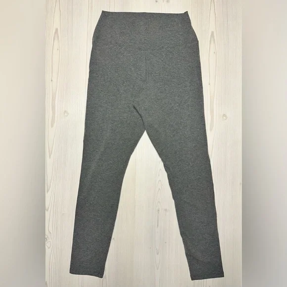Simply Vera Vera Wang Heather Gray Size L Leggings - Picture 1 of 4